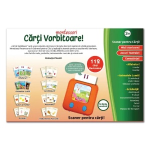 Joc de societate educativ electronic „Carti vorbitoare”, varsta 3+ ani, multicolor - Img 3