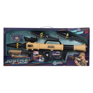 Jucarie realista arma Bazooka, cu lumini si sunete, cu accesorii realiste incluse - Img 5