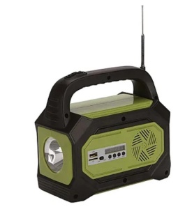 Kit solar camping GD-8073 Radio FM USB lanterne powerbank 3 becuri led - Img 4