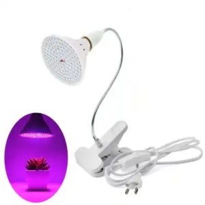 Lampa cu 200 LED-uri pentru cresterea plantelor, cu 2 tipuri de lumina si prindere cu clips - Img 9