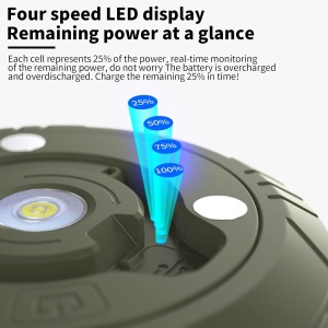Lampa cu banda LED-uri RGB pentru camping, 8m, IP44, lumina alba calda si colorata, alb - Img 9