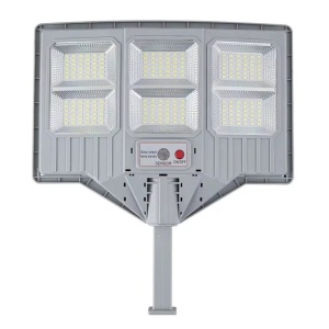 Lampa solara cu suport, 6 cadrane 108 LED, Putere 150W, Senzor de miscare, lumina si telecomanda