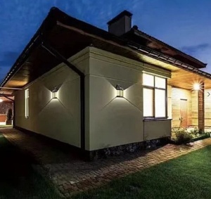 Lampa solara de perete LED cu senzor de miscare fara fir 3W Coba, lumina decorativa - Img 10