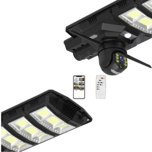 Lampa solara stradala 300W cu camera de supraveghere integrata, Conectivitate 4G LTE cu Cartela SIM, Vedere nocturna, Detectare miscare - Img 9