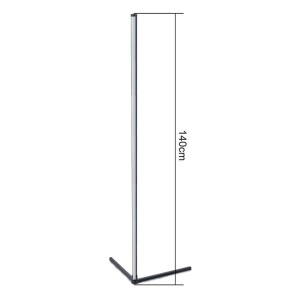 Lampadar decorativ de podea cu LED-uri colorate, Functie de reglarea luminozitatii si selectare culoare, Inaltime 140 cm - Img 5
