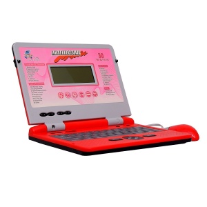 Laptop Interactiv pentru copii 3 ani+, cu 30 de activitati, limba engleza, 28 x 24 x 4 cm, rosu - Img 3
