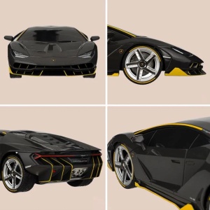 Masina cu Telecomanda RC Lamborghini Centenario Neagra cu Joystick 1:12 / 2.4 GHz 1:12 - Img 3