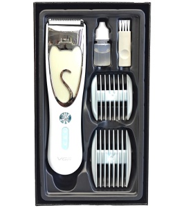 Masina de Tuns pentru Animale de Companie, VGR V-203, Fara Fir, 5W, Lama din Ceramica, 2 Accesorii, Bleu - Img 3