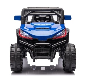 Masina Electrica pentru copii, model Teren Off Road, 12V, 9 luni–3 ani, 30 kg, negru-bleu - Img 5