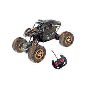 Masinuta RC Scurry Climbing, 27mHz, Scara 1:14, pentru copii 3 ani+, 27x15.5x14.5cm, negru-portocaliu - Img 1