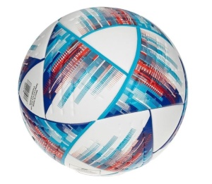Minge de Fotbal, marime 5, diametru 21.6 - 22.6 cm, multicolor - Img 1