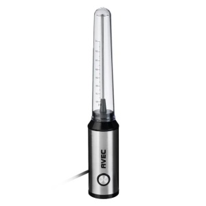 Mixer electric, pentru frappe, din inox, putere 25W, dimensiuni 10x6x37cm, negru-argintiu - Img 3