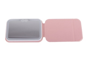 Oglinda cosmetica iluminata cu LED, cu carcasa tip suport vertical, 17x11.5x1.2cm - Img 10