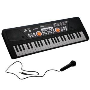 Orga electronica cu 49 de taste pentru copii 2 ani+, BF-530C4, 49 clape, cu microfon - Img 5
