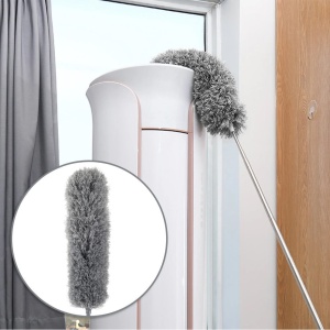 Pamatuf telescopic cu microfibra, 3 Capete Interschimbabile, Extensibil 250 cm - Img 8
