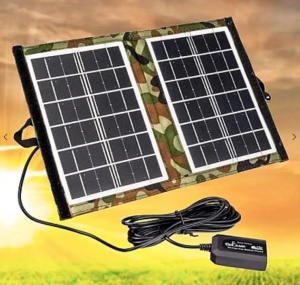 Panou Solar Fotovoltaic Portabil CCLamp Tip Husa 7w USB - Img 3