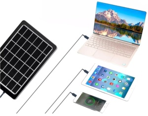 Panou solar GD-10x portabil 3W GDPLUS - Img 2