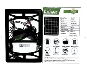 Panou solar portabil 36,5 cm x 25 cm CcLamp CL-1615 - Img 2