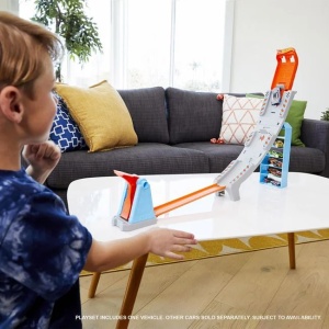 Pista de curse Hot Wheels, include lansatoare si o masina Hot Wheels - Img 6