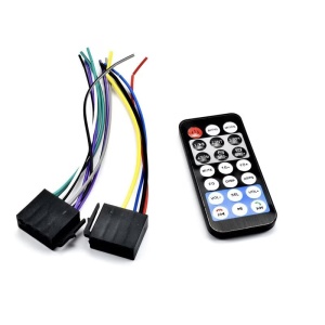 Player auto cu bluetooth si telecomanda, MP3 player 4x60W, Auxiliar, Slot USB/TF Card, Negru - Img 4