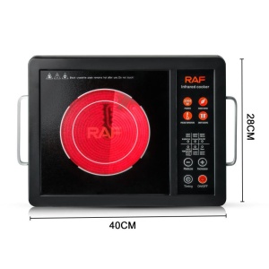 Plita electrica RAF R.8046 cu incalzire radianta infrarosu si control tactil, Putere 3500W - Img 17