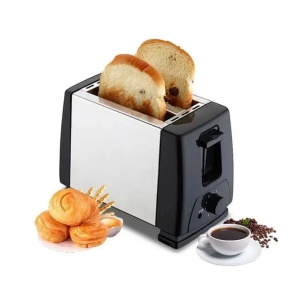 Prajitor de paine AO-78244, 700W, grad rumenire ajustabil, inox, negru-argintiu - Img 1