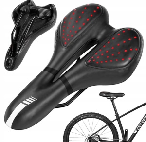 Sa pentru bicicleta cu aerisire, Negru - Img 2