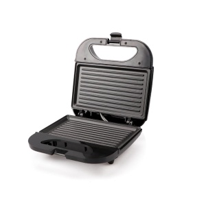 Sandwich Maker si Grill, RAF R261, 2 in 1, 850 W, placi antiaderente, termostat, 22x23x24 cm, negru - Img 1