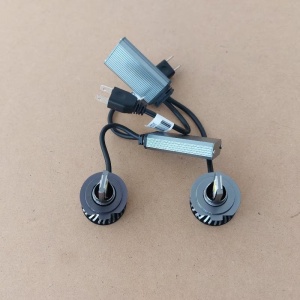 Set 2 becuri LED H7, 100W, COB, lumina alb-rece, 12000LM - Img 7