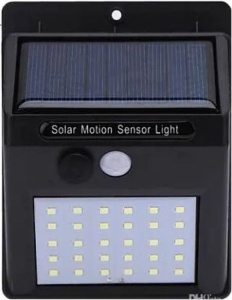 Set 5 Lampi Solare BRIGHT 30 LED cu Senzor de Miscare si Lumina 1 Mod ILUMINARE - Img 3