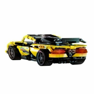 Set constructie Auto, pachet ansamblare masina cu peste 500 piese micro, copii 6 ani+ - Img 11