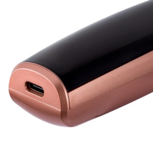 Set cu aparat de tuns fara fir, RAF R4021, 5W, cu 19 accesorii, incarcare USB Type C si suport, 19.5x15x20cm, negru-cupru - Img 6