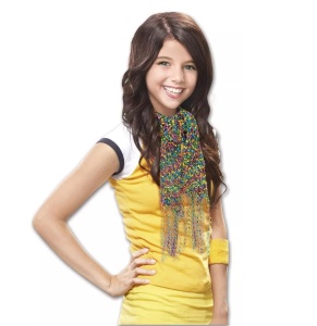 Set de creatie, pentru tricotat, cu accesorii pentru a crea un fular multicolor - Img 3
