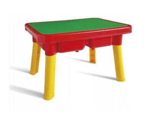 Set de joaca cu masuta si cuburi de constructie, Unico Plus, 31 piese pentru copii de la 1 la 5 ani - Img 6