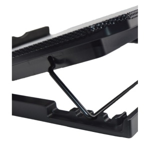 Suport laptop cu ventilator dublu, reglabil in inaltime - Img 3