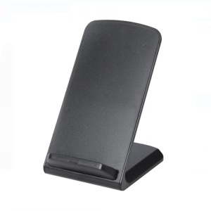 Suport telefon mobil incarcator wireles, dimensiune 7x7x11cm, negru - Img 2