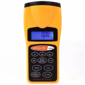 Telemetru cu Laser, Ruleta Electronica Profesionala, Telemetru Digital cu Laser si Ultrasunete - Img 1