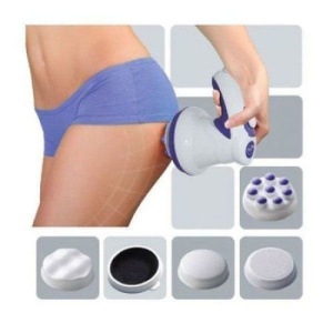 Aparat de Masaj Spin & Tone cu 4 Capete - Revitalizează-ți Corpul Acasă - Img 3
