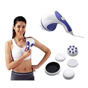 Aparat de Masaj Spin & Tone cu 4 Capete - Revitalizează-ți Corpul Acasă - Img 9