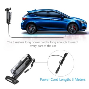 Aspirator auto 100W Turbo - Lumina LED - Accesorii incluse - Img 10