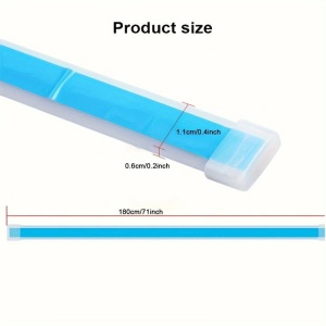 Banda LED pentru capota masinii cu aplicatie, 180cm lungime, IP67, lumina alba - Img 8