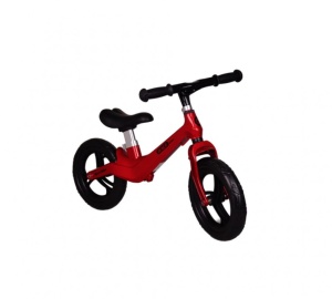 Bicicleta fara pedale pentru copii 2-5 ani, cu cadru de magneziu Race Max, rosu - Img 3