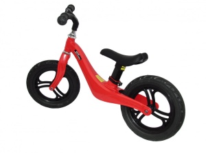 Bicicleta fara pedale pentru copii 2-5 ani, cu cadru de magneziu Divendi Sport UltraLight 2.9 Kg, rosu - Img 4