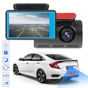 Camera Auto Dubla, Full HD + Marsarier, unghi de 140 grade si detector de miscare - Img 2