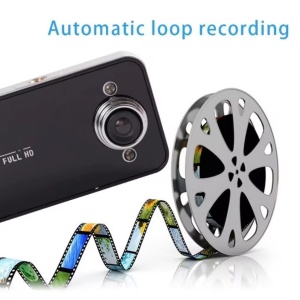 Camera auto DVR, Full HD 1080P, cu senzor de miscare, display LCD 2.7 inch, negru - Img 8