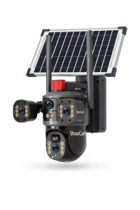 Camera de supraveghere cu panou solar V380 PRO - Conectivitate 4G LTE cu Cartela SIM - 12MP 4K Ultra HD - Img 13