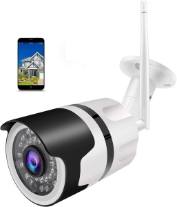 Camera de supraveghere IP, WiFi, PIR, IR, IP66, 2 cai audio, alerta, HD 1080P, pentru exterior, alb cu negru - Img 8