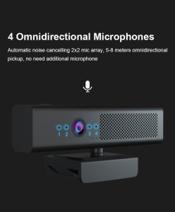 Camera Web videoconferinte 1080P Ultra HD cu microfon pentru monitor Andowl Q-SX988 - Img 6