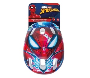 Casca de protectie pentru copii model Spiderman, Mărimea M (52-56cm) - Img 6