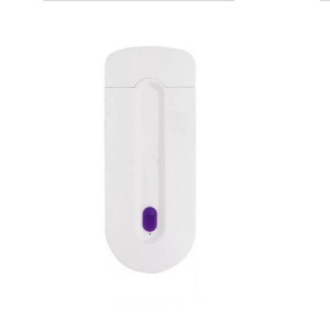 Epilator electric pentru femei, fara fir, 2 in 1, pentru fata si corp, tehnologie Sensa-Light, alb-mov - Img 9